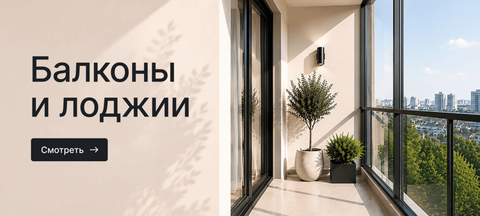 Балконы и лоджии